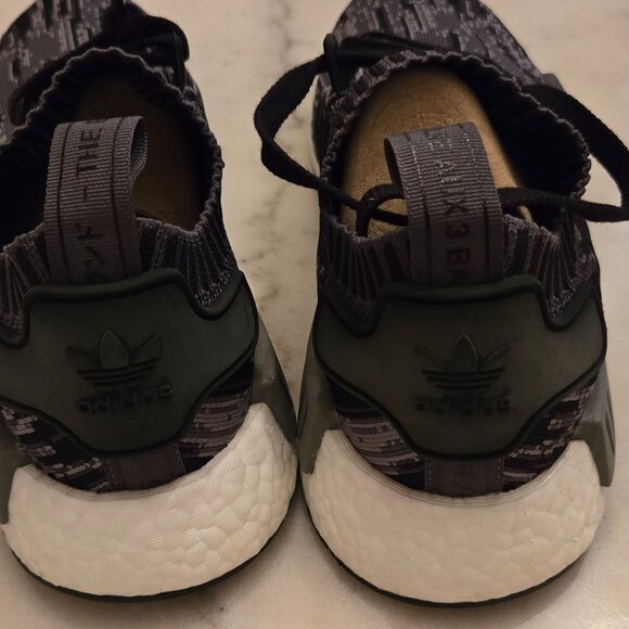 Adidas NMD_R1 Primeknit "Grey Three" BZ0223 - Women's Size 8.5 - Picture 5 of 10